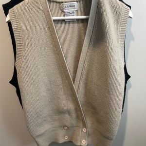 2 for 1 sweater vests size M